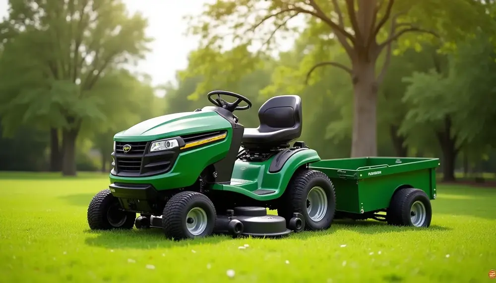 Aufsitzrasenmäher mit Anhänger: Warum ein Aufsitzrasenmäher mit Anhänger Ihre Gartenarbeit erleichtert
