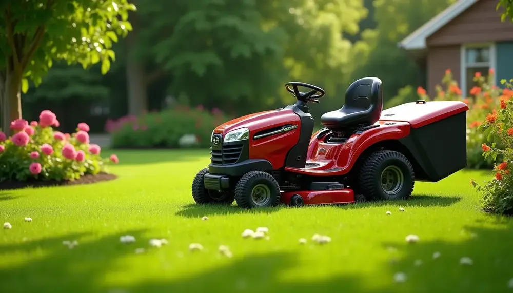 Aufsitzrasenmäher mit Fangkorb: Praktische Lösungen für ein sauberes Mähergebnis