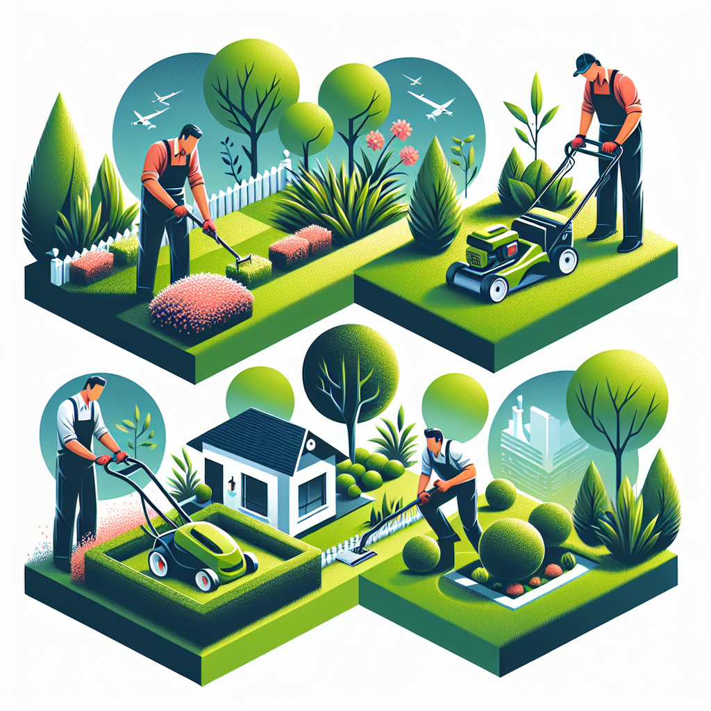 Rasenpflege und -gestaltung