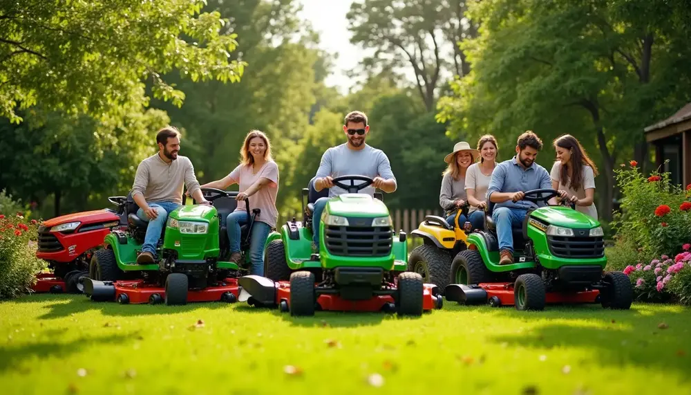 Die bekanntesten Rasentraktor Namen und deren Bedeutung