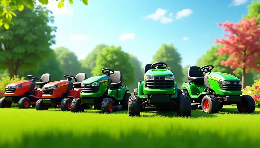 Die besten Modelle von Aufsitzrasenmähern mit Knicklenker im Vergleich