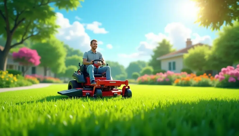 Die Vorteile eines Aufsitzrasenmäher Riders für Ihre Rasenpflege