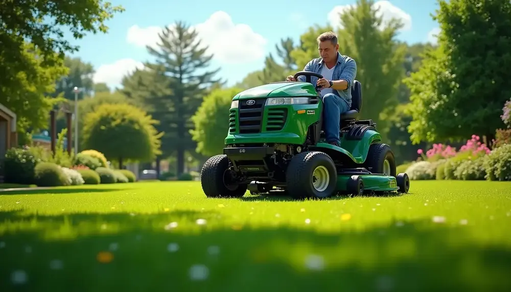 Einführung in die Rasentraktor Lenkung: So steuern Sie präziser!
