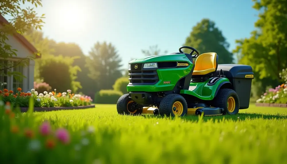 Rasentraktor Seitenauswurf: Die Vorteile für Ihren Garten